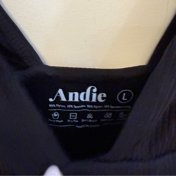 ANDIE The Mykonos Rib One-Piece Swimsuit
Black Size L - Picture 13 of 16